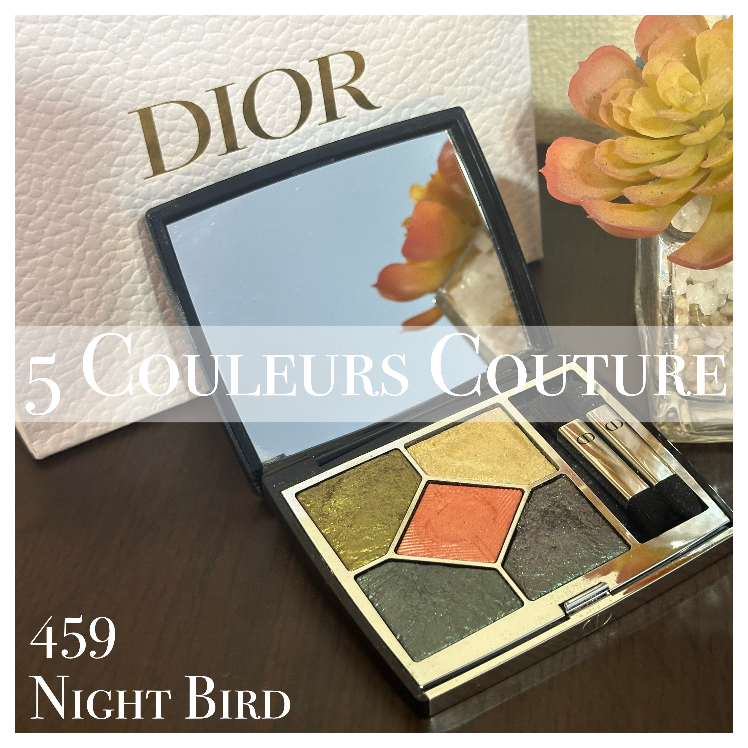 サンク クルール クチュール＜バーズ オブ ア フェザー＞/Dior/アイシャドウパレットを使ったクチコミ（1枚目）
