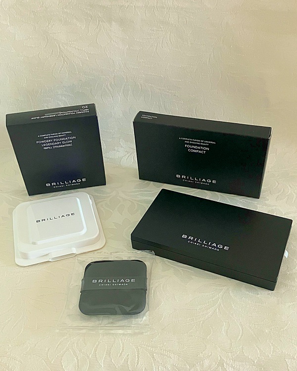 パウダリーファンデーション レジェンダリー グロウ/ブリリアージュ/パウダーファンデーションを使ったクチコミ（2枚目）