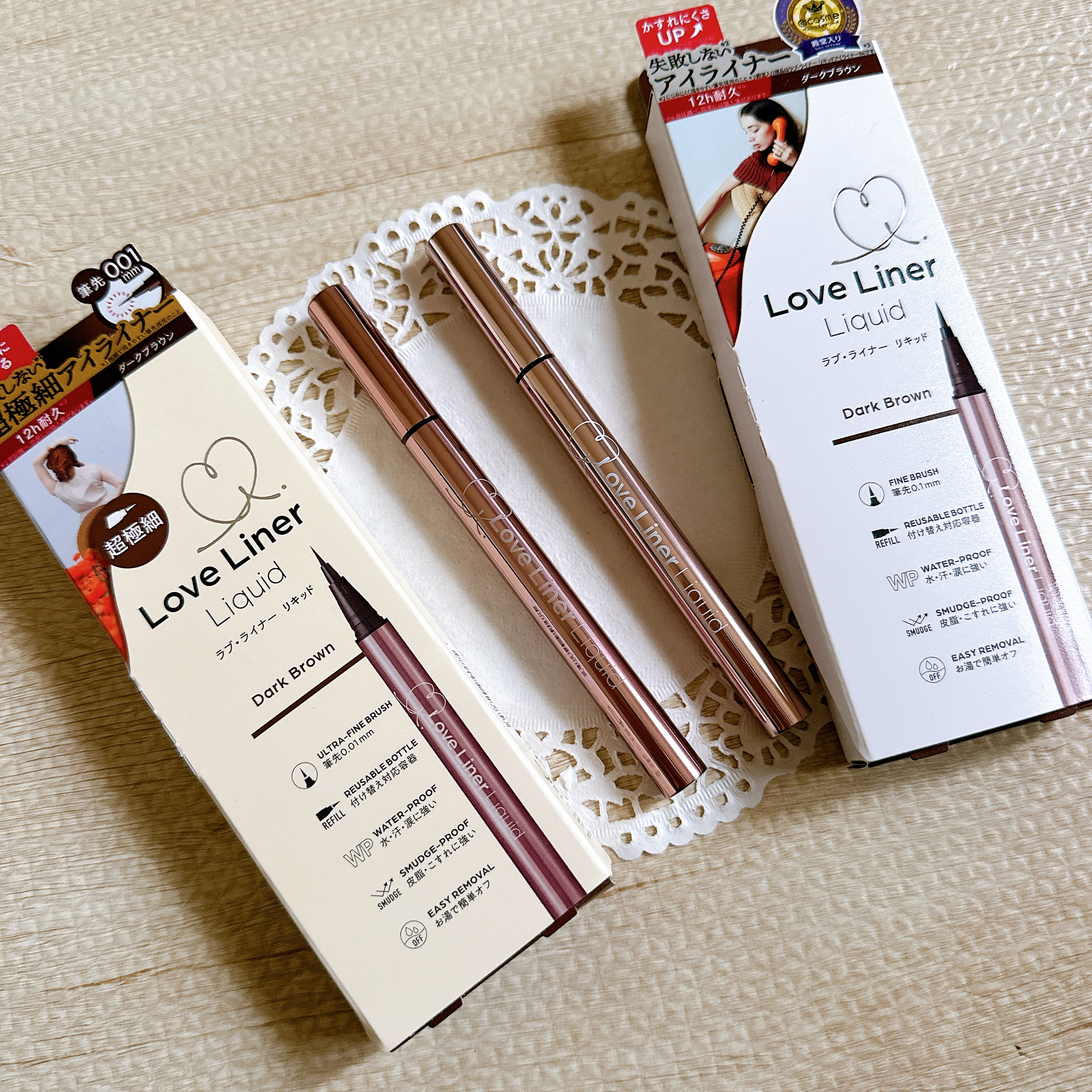 リキッドアイライナーR5/ラブ・ライナー/リキッドアイライナーを使ったクチコミ（3枚目）