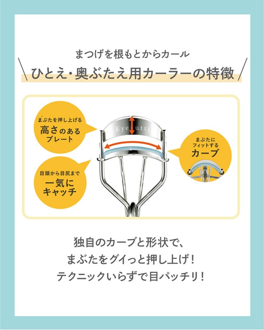 ひとえ・奥ぶたえ用カーラー/アイプチ®/ビューラーを使ったクチコミ(2枚目)
