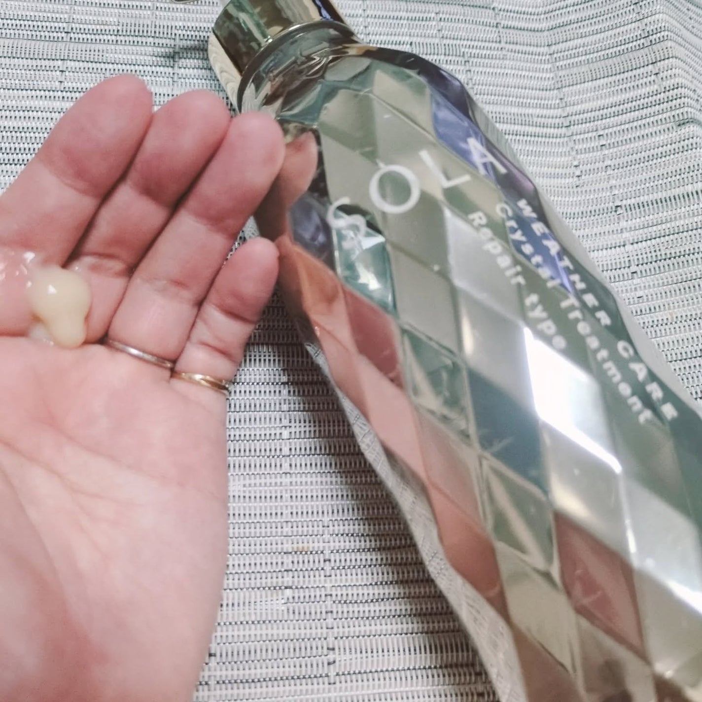 ソラ ウェザーケア クリスタル シャンプー/ヘアトリートメント リペアタイプ/SOLA WEATHER CARE/市販シャンプーを使ったクチコミ(3枚目)