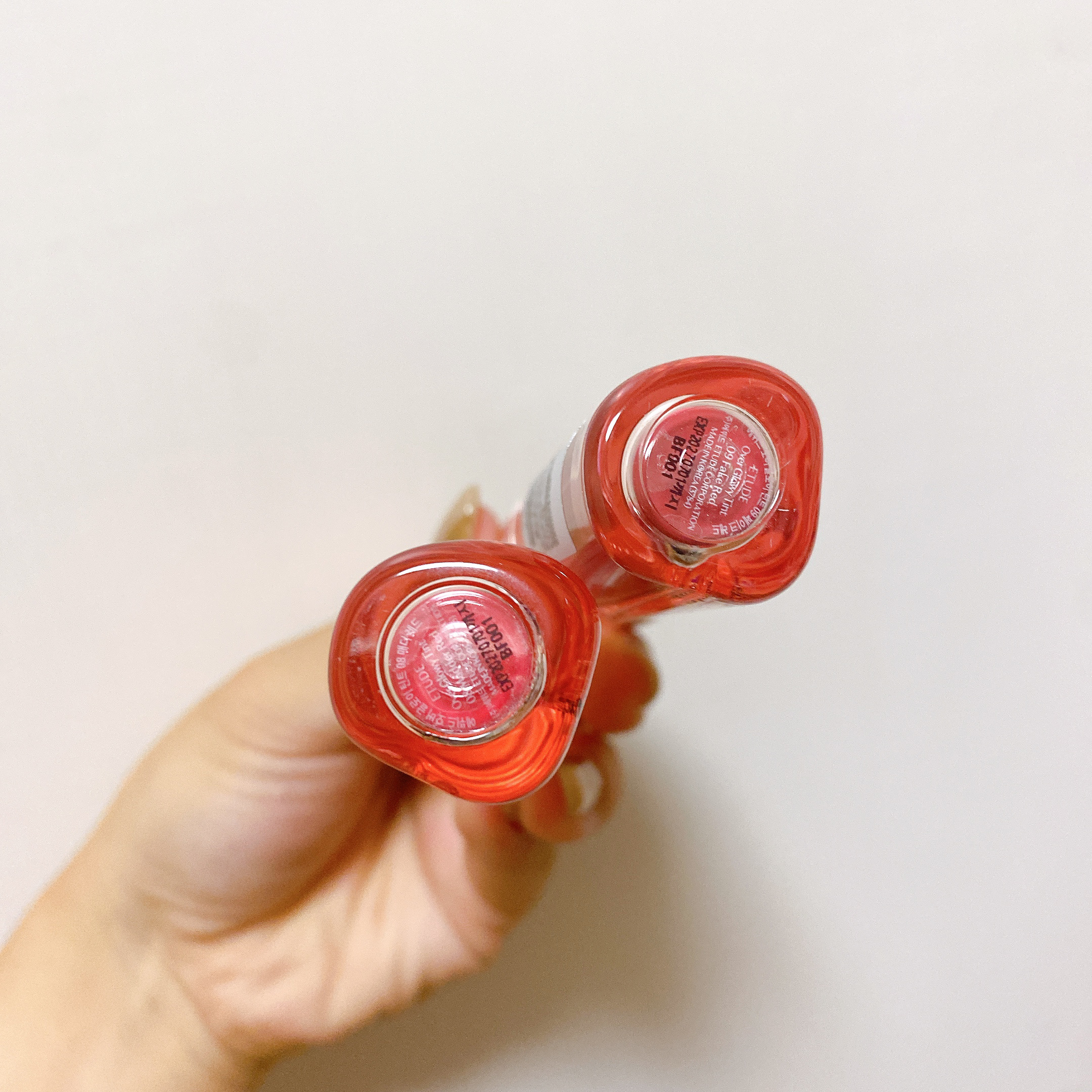 オーバーグロウティント フェイクレッド/ETUDE/リップティントを使ったクチコミ（2枚目）