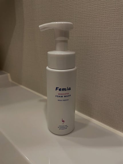 薬用泡ウォッシュ ローズとフリージアの香り /Femia/デリケートゾーンケアを使ったクチコミ(1枚目)