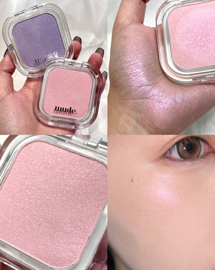 フェイスフィルボリューマーハイライター P01 ディスコ/mude/パウダーハイライトの画像