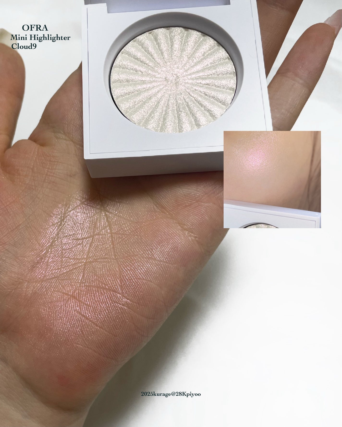OFRA mini Highlighter/Ofra Cosmetics/パウダーハイライトを使ったクチコミ(3枚目)