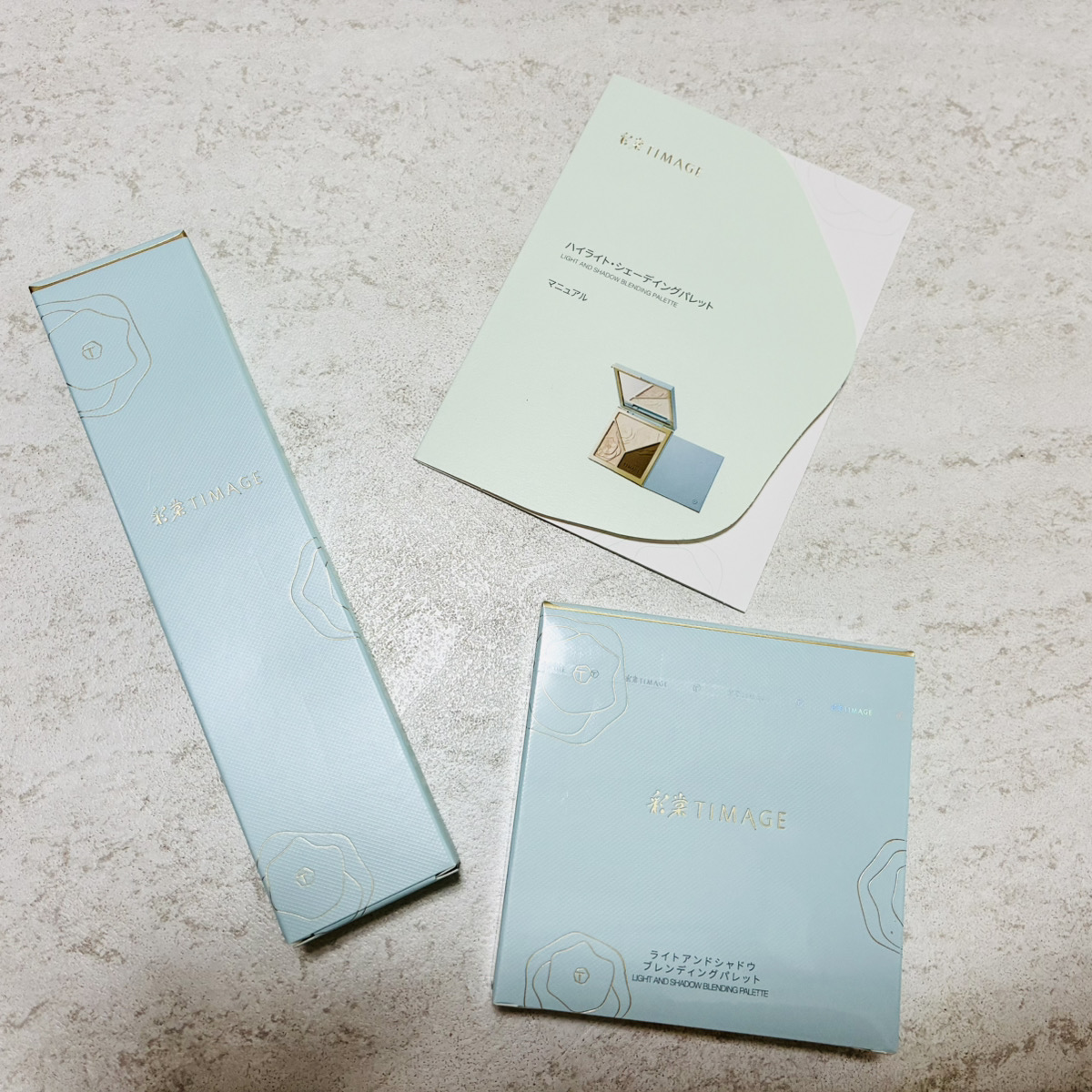 ハイライトシェーディングパレット/TIMAGE/パウダーハイライトを使ったクチコミ（2枚目）