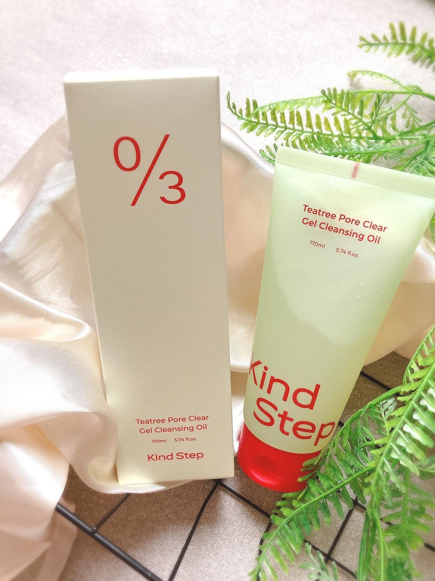 ティーツリージェルクレンジングオイル/KindStep/クレンジングジェルを使ったクチコミ(1枚目)