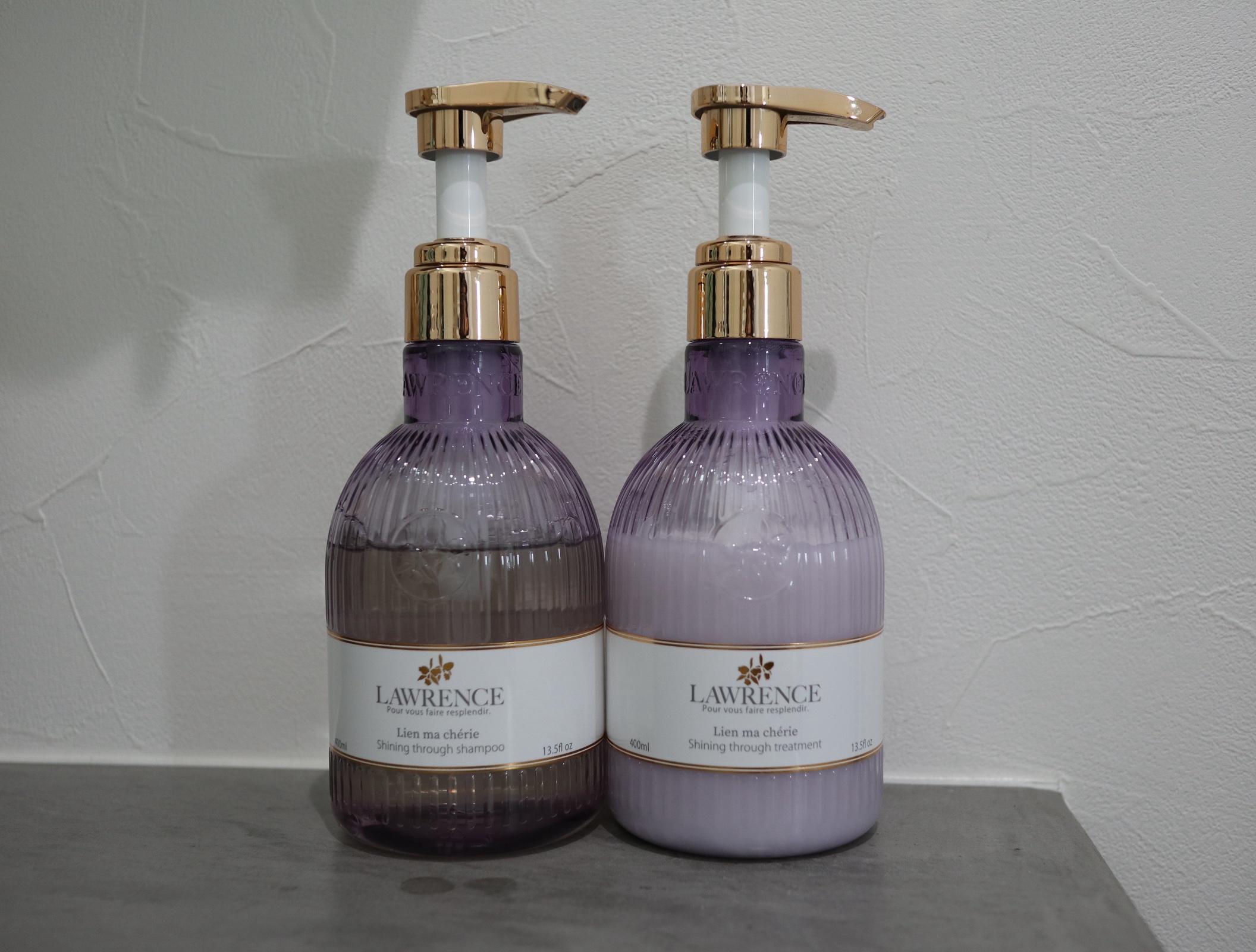 ロウレンス　シャイニングスルーシャンプー/トリートメント　リアンマシェリ（レイヤードモイストタイプ）/ロウレンス /市販シャンプーを使ったクチコミ（1枚目）