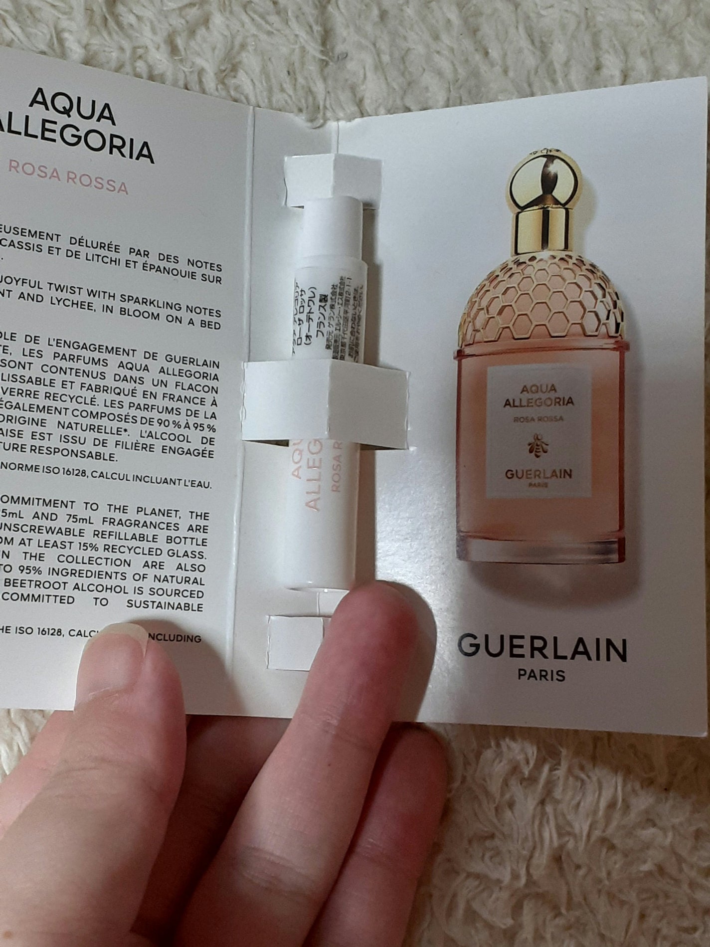 アクア アレゴリア ローザ ロッサ/GUERLAIN/香水(レディース)を使ったクチコミ(2枚目)