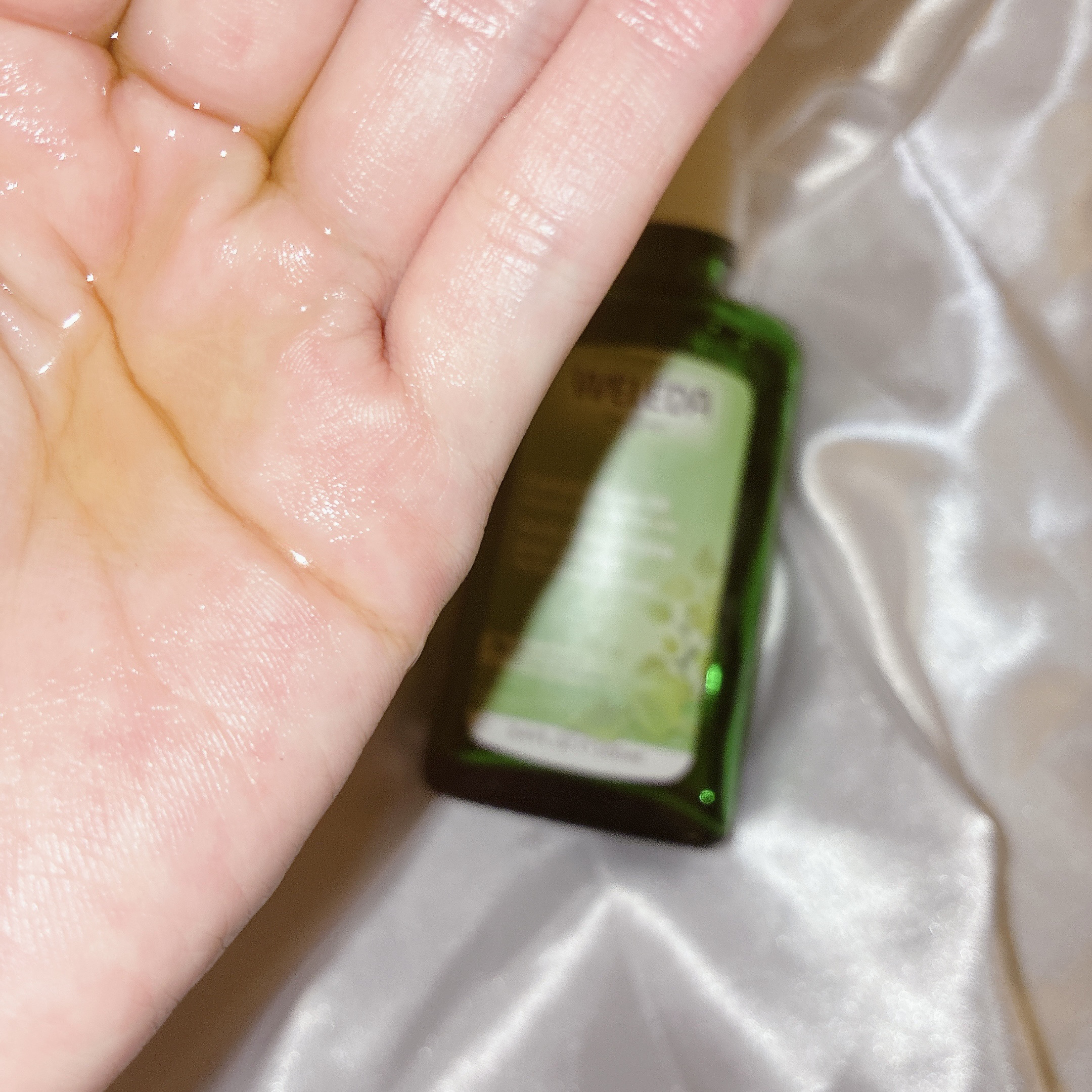 ホワイトバーチ ボディオイル 100ml/WELEDA/ボディオイルを使ったクチコミ（2枚目）