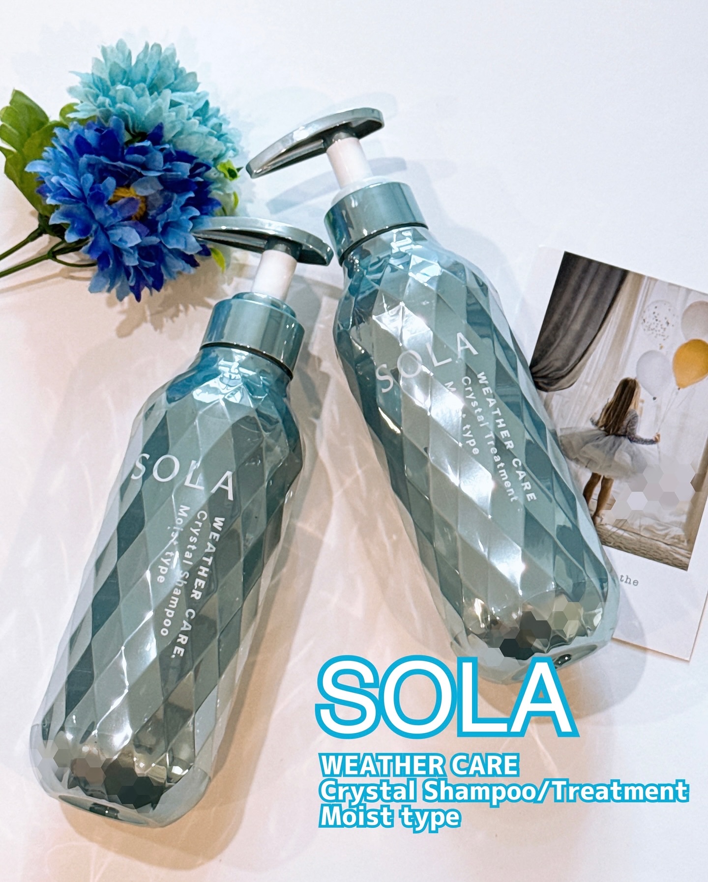 ソラ ウェザーケア クリスタル シャンプー/ヘアトリートメント モイストタイプ/SOLA WEATHER CARE/市販シャンプーを使ったクチコミ（1枚目）