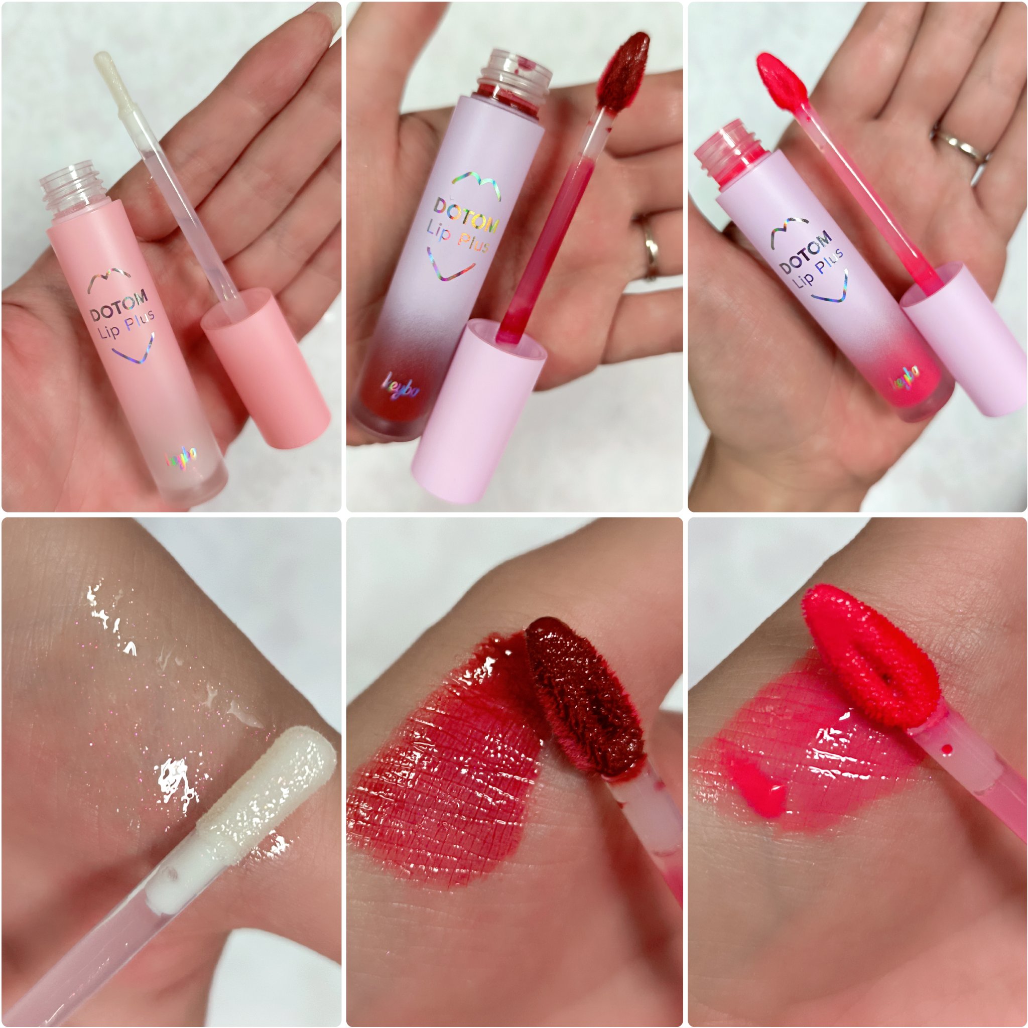 ドトムリッププラスプランパー 02 スプリンググリッター(Spring Glitter）/keybo/リッププランパーを使ったクチコミ（2枚目）