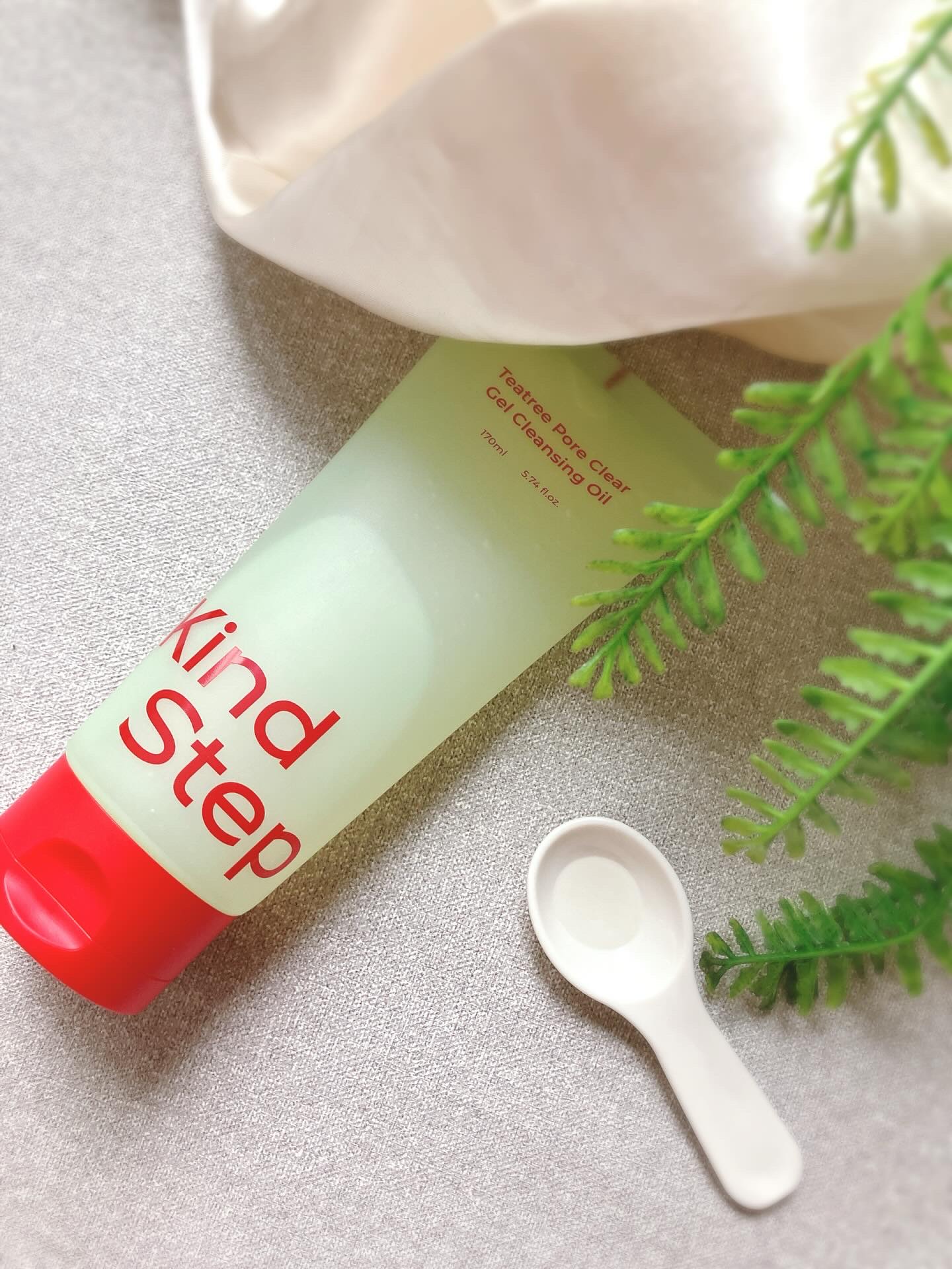 ティーツリージェルクレンジングオイル/KindStep/クレンジングジェルを使ったクチコミ（2枚目）
