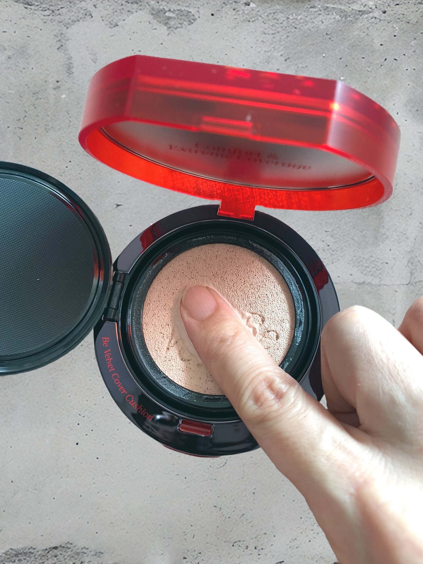 ビーベルベット カバークッション/espoir/クッションファンデーションを使ったクチコミ(3枚目)