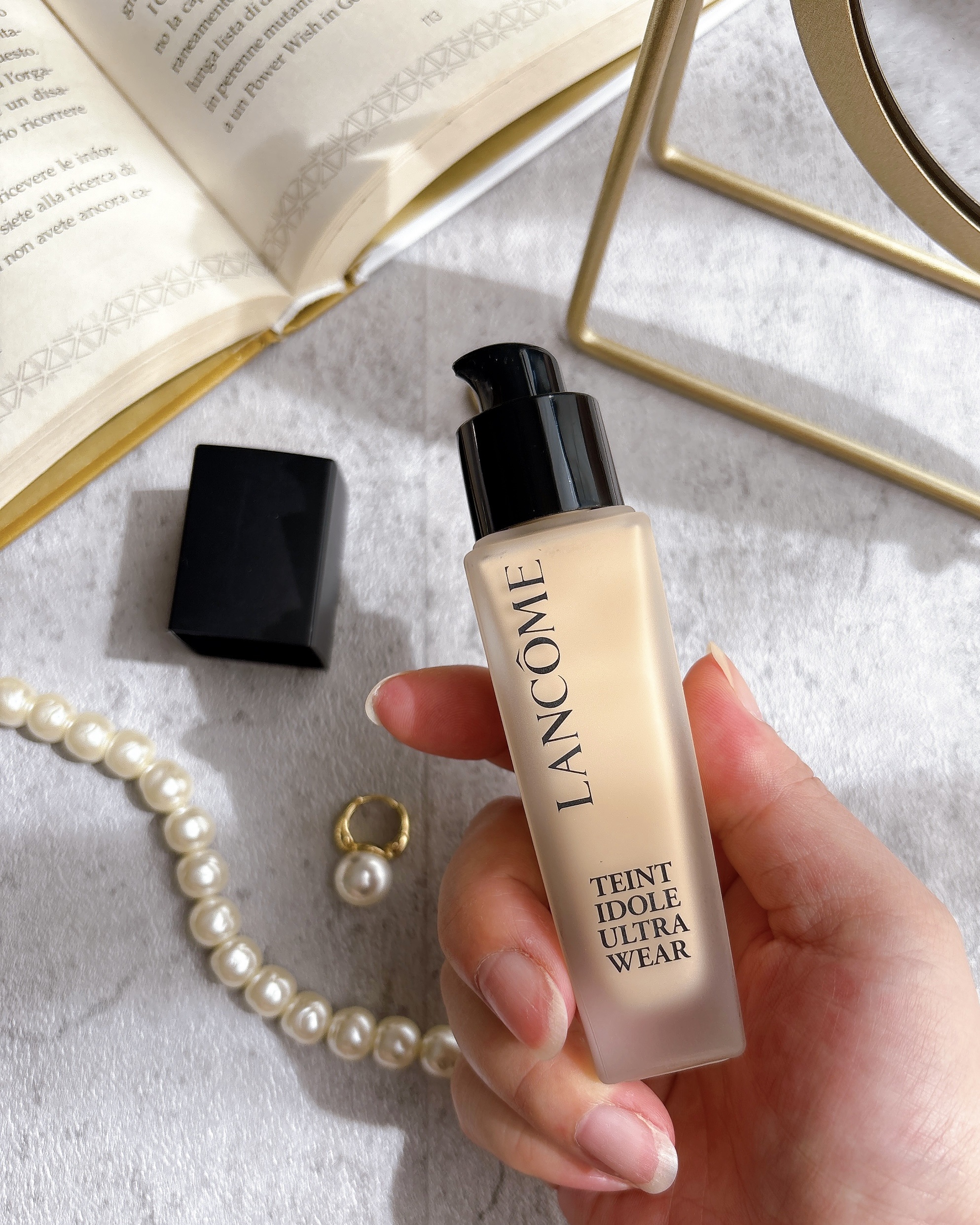 タンイドル ウルトラ ウェア リキッド N/LANCOME/リキッドファンデーションを使ったクチコミ（2枚目）