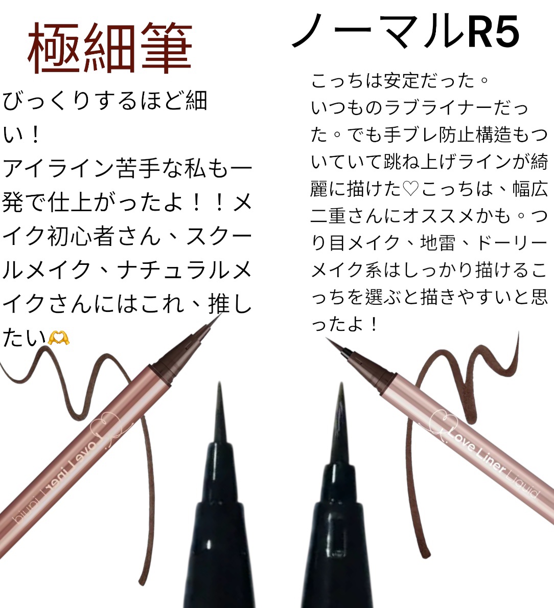 リキッドアイライナーR5/ラブ・ライナー/リキッドアイライナーを使ったクチコミ（2枚目）