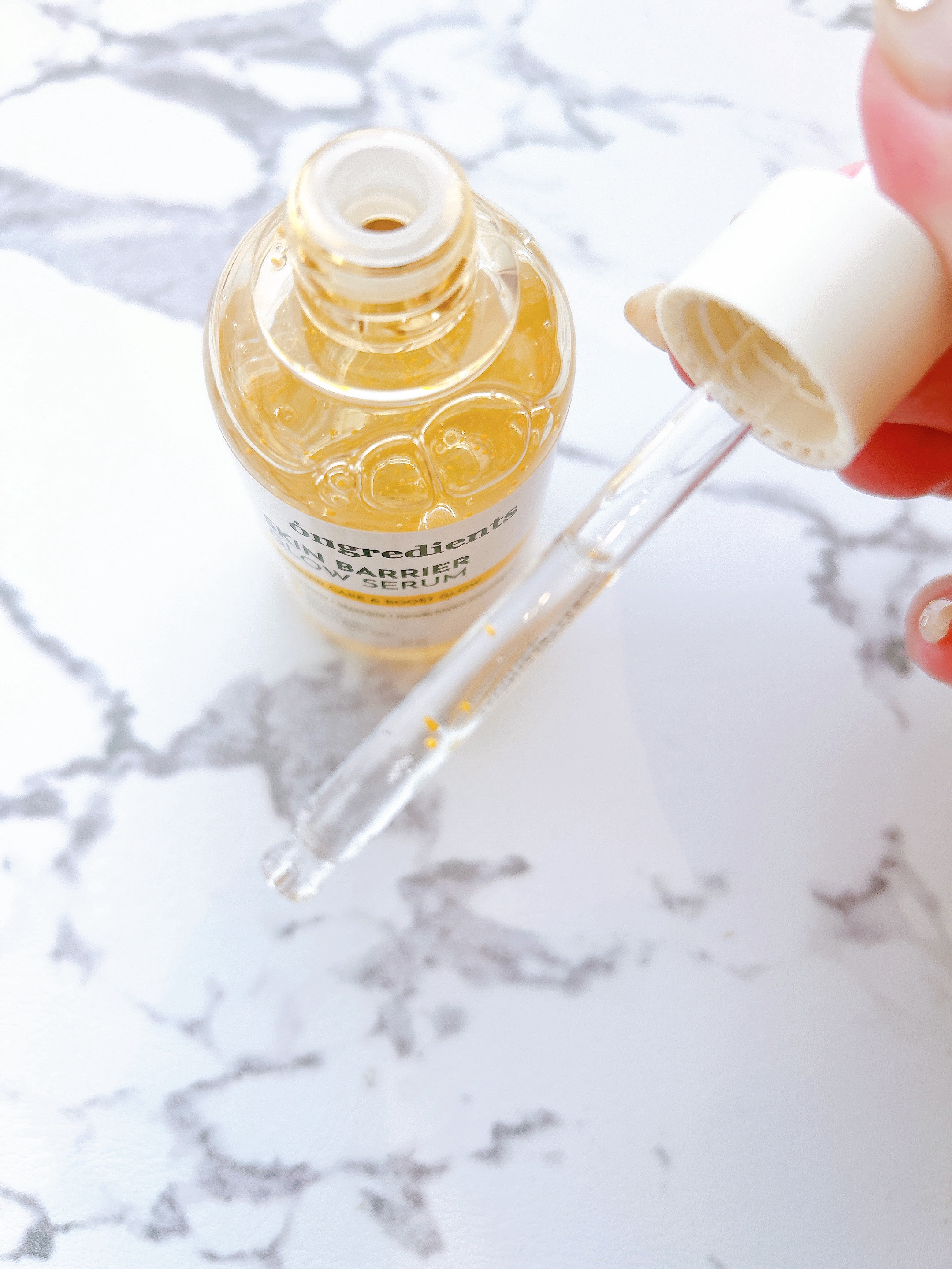 オングリディエンツ スキンバリアグローセラム/Ongredients/美容液を使ったクチコミ（3枚目）