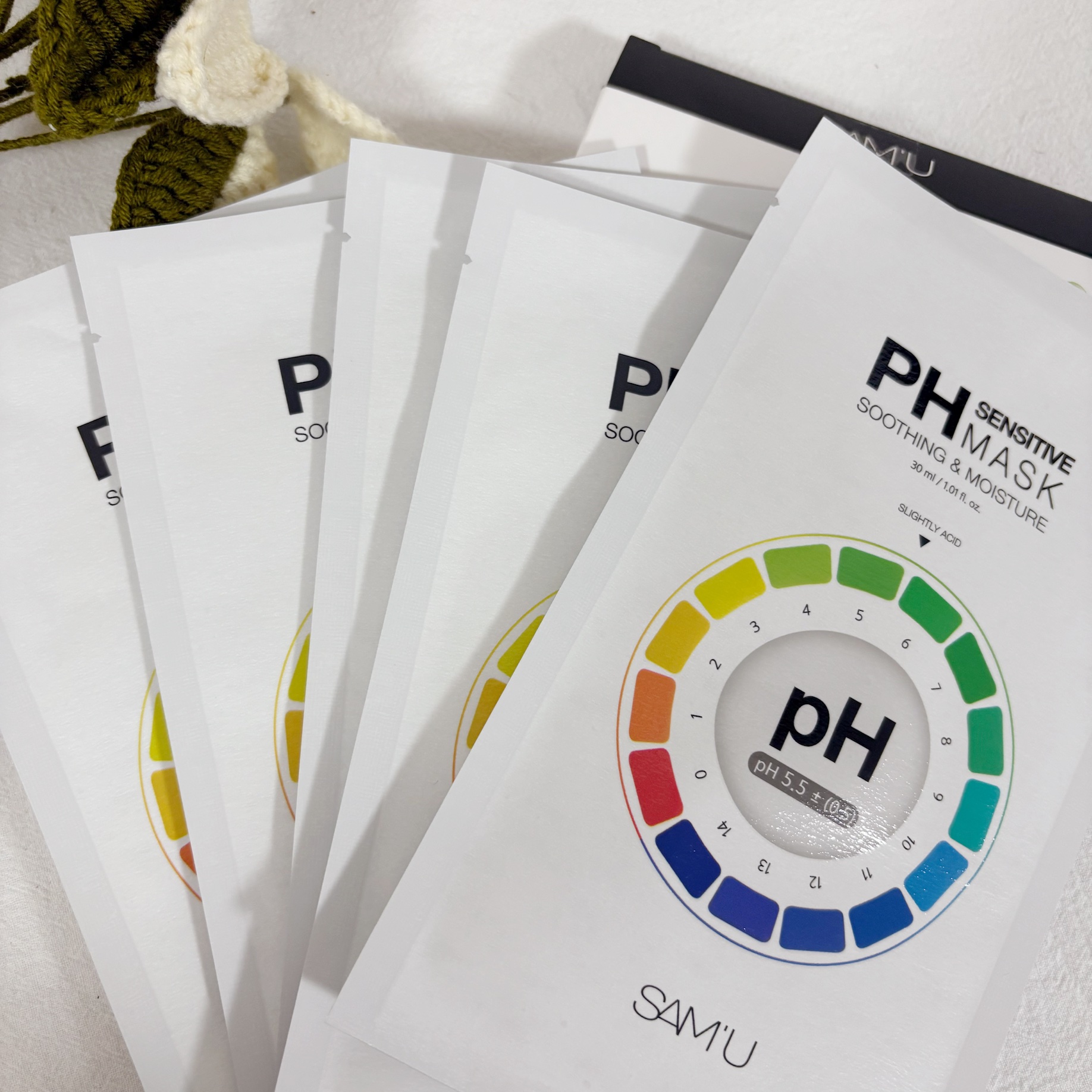 PHセンシティブマスクスージング＆モイスト/SAM'U/シートマスク・パックを使ったクチコミ（2枚目）