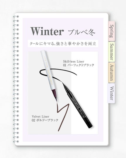 スキルレスライナー/LUMIURGLAS/リキッドアイライナーを使ったクチコミ(5枚目)