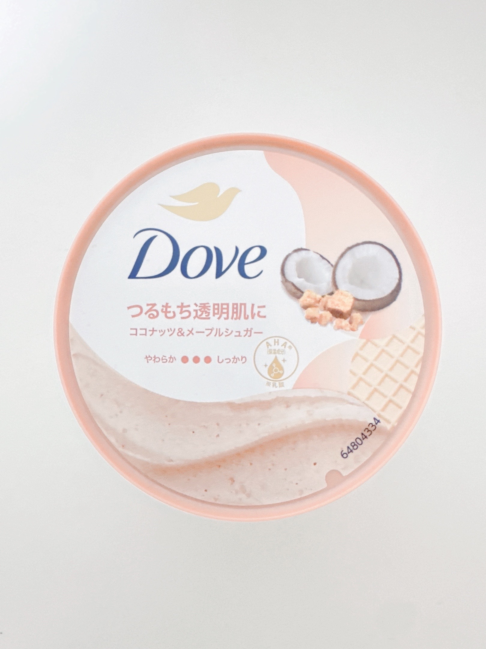 クリーミーボディスクラブ ココナッツ＆メイプルシュガー/ダヴ/ボディスクラブを使ったクチコミ（1枚目）