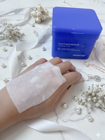 スージングリペア トーニングパッド/ダーマファーム/トナーパッドを使ったクチコミ(3枚目)