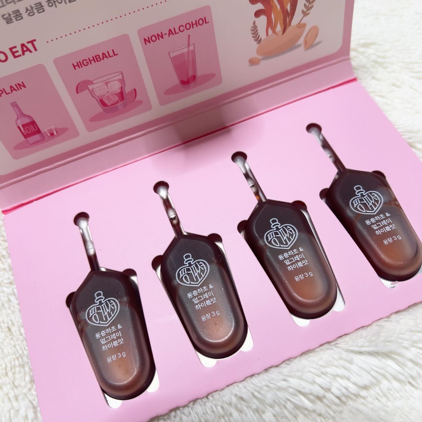 飲める美容ピンクDIYドリンク ピンクポーション ゼロカロリー・冬虫夏草/PINK POTION /美容ドリンクを使ったクチコミ（3枚目）