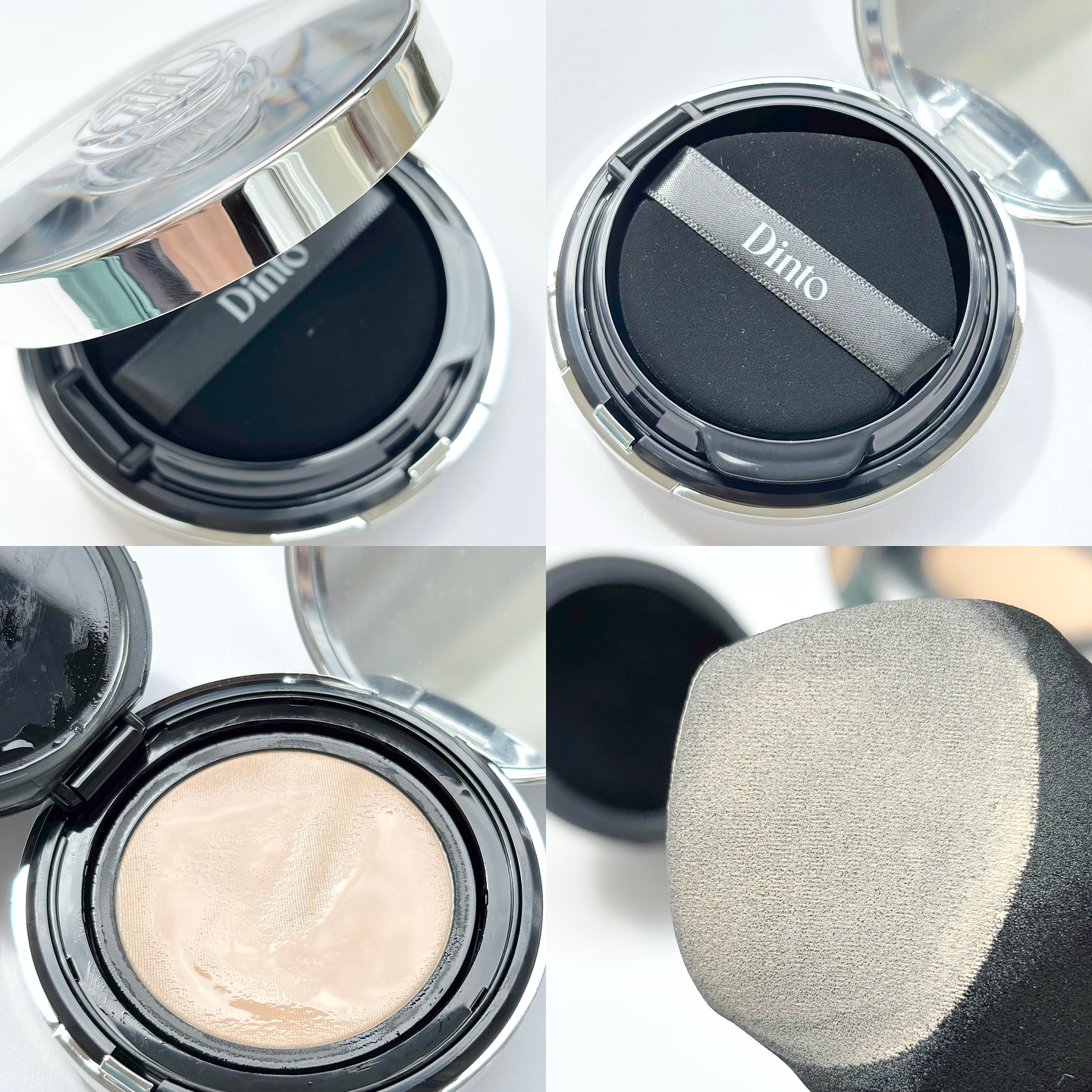 ブラーグローイクッション 943 Calm Wooncho/Dinto/クッションファンデーションを使ったクチコミ（3枚目）