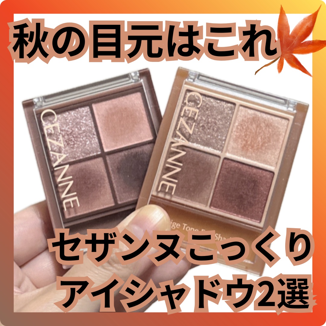 ビタートーンアイシャドウ/CEZANNE/パウダーアイシャドウを使ったクチコミ（1枚目）