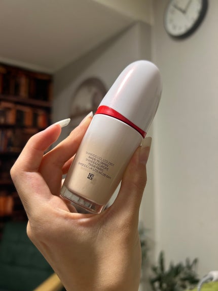 エッセンス スキングロウ ファンデーション/SHISEIDO/リキッドファンデーションを使ったクチコミ(2枚目)