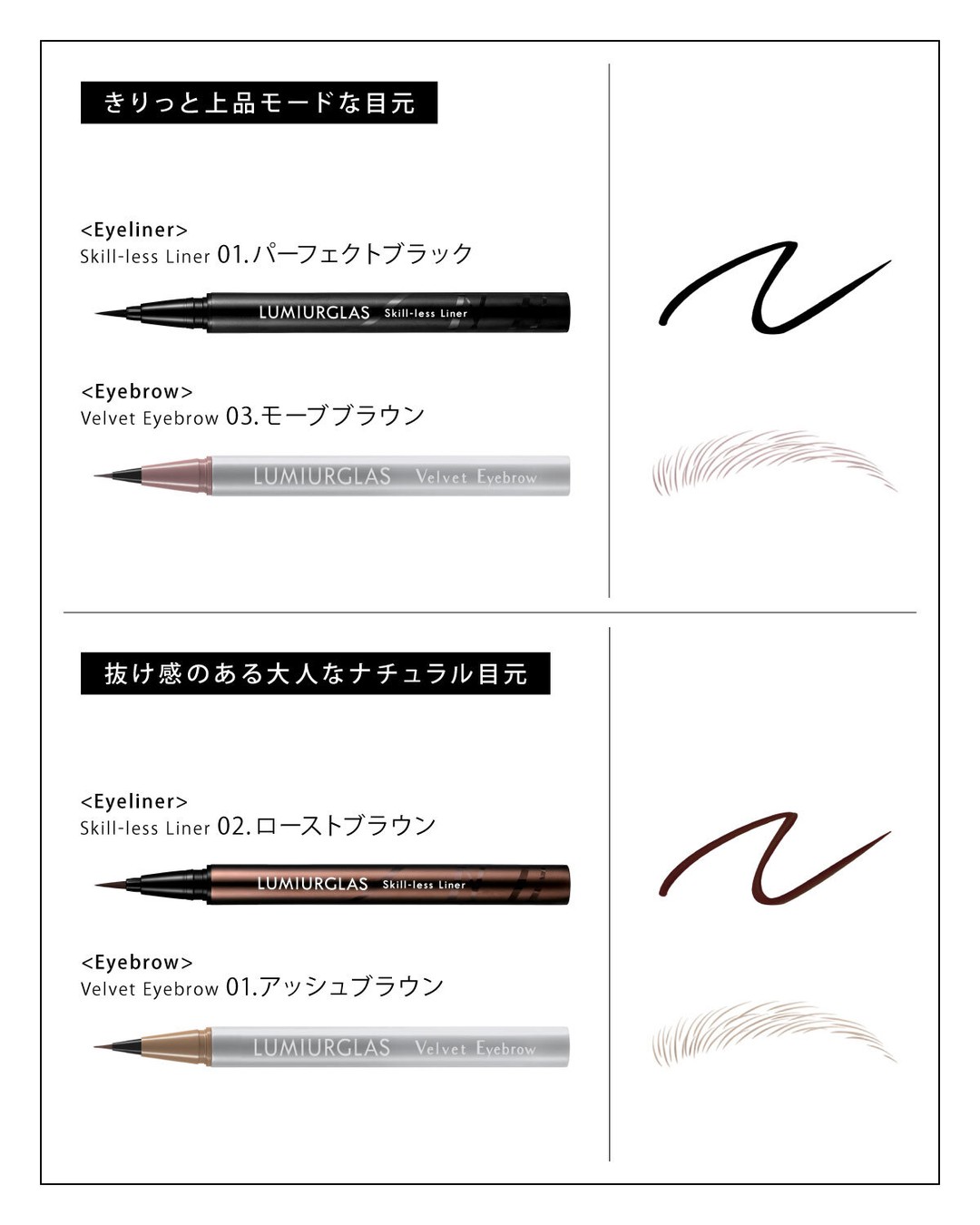 スキルレスライナー/LUMIURGLAS/リキッドアイライナーを使ったクチコミ（2枚目）