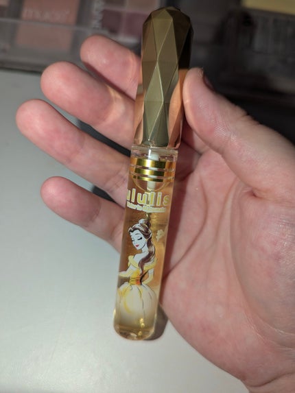 ウォーターインマトメイク パープル 10mL ベル(ディズニープリンセス限定デザイン)/ululis/プレスタイリング・寝ぐせ直しの画像