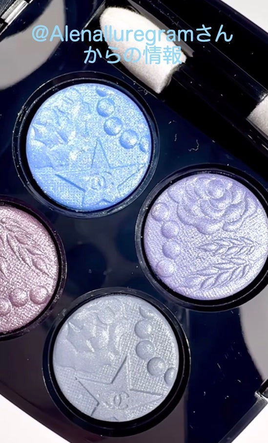 casablanca on LIPS 「今年の#Chanelのホリディに9つのアイシャドウのパレットが..」(2枚目)