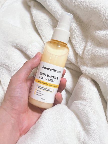 オングリディエンツ スキンバリアグローミスト/Ongredients/ミスト状化粧水を使ったクチコミ(2枚目)