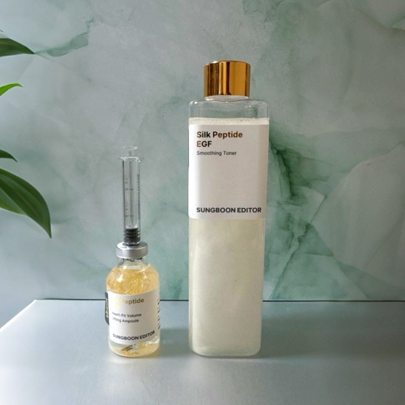 シルク ペプチド EGF ハートフィットボリューム リフティング アンプル/SUNGBOON EDITOR(成分エディター)/美容液を使ったクチコミ(1枚目)