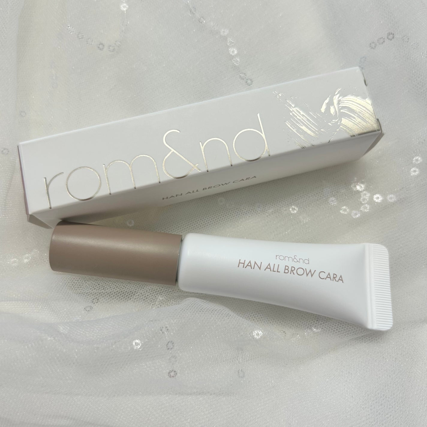 ハンオールブロウカラ/rom&nd/眉マスカラを使ったクチコミ(4枚目)