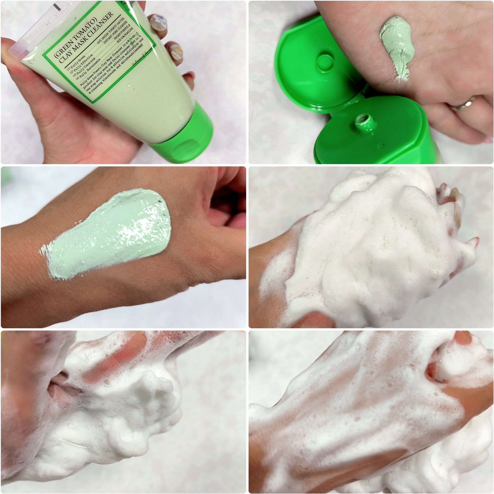 グリーントマトクレイマスククレンザー/FULLY/洗い流すパック・マスクを使ったクチコミ（2枚目）