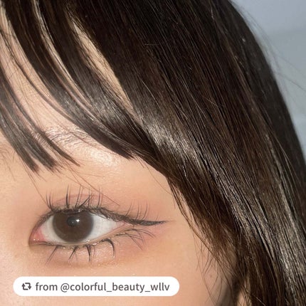 ベルベットライナー/LUMIURGLAS/リキッドアイライナーを使ったクチコミ(1枚目)