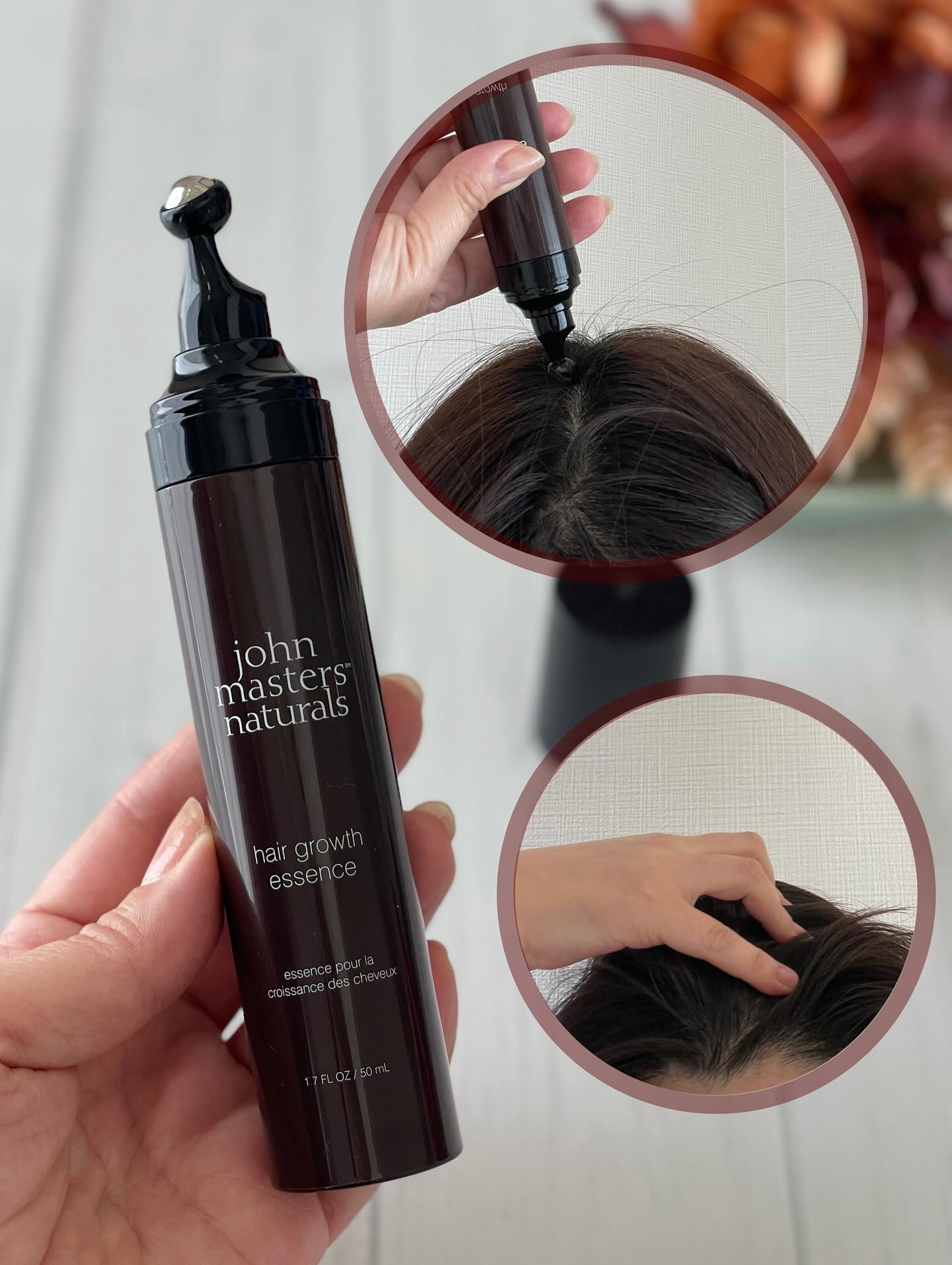 薬用 ヘアグロースエッセンス/john masters organics/頭皮ローションを使ったクチコミ（3枚目）