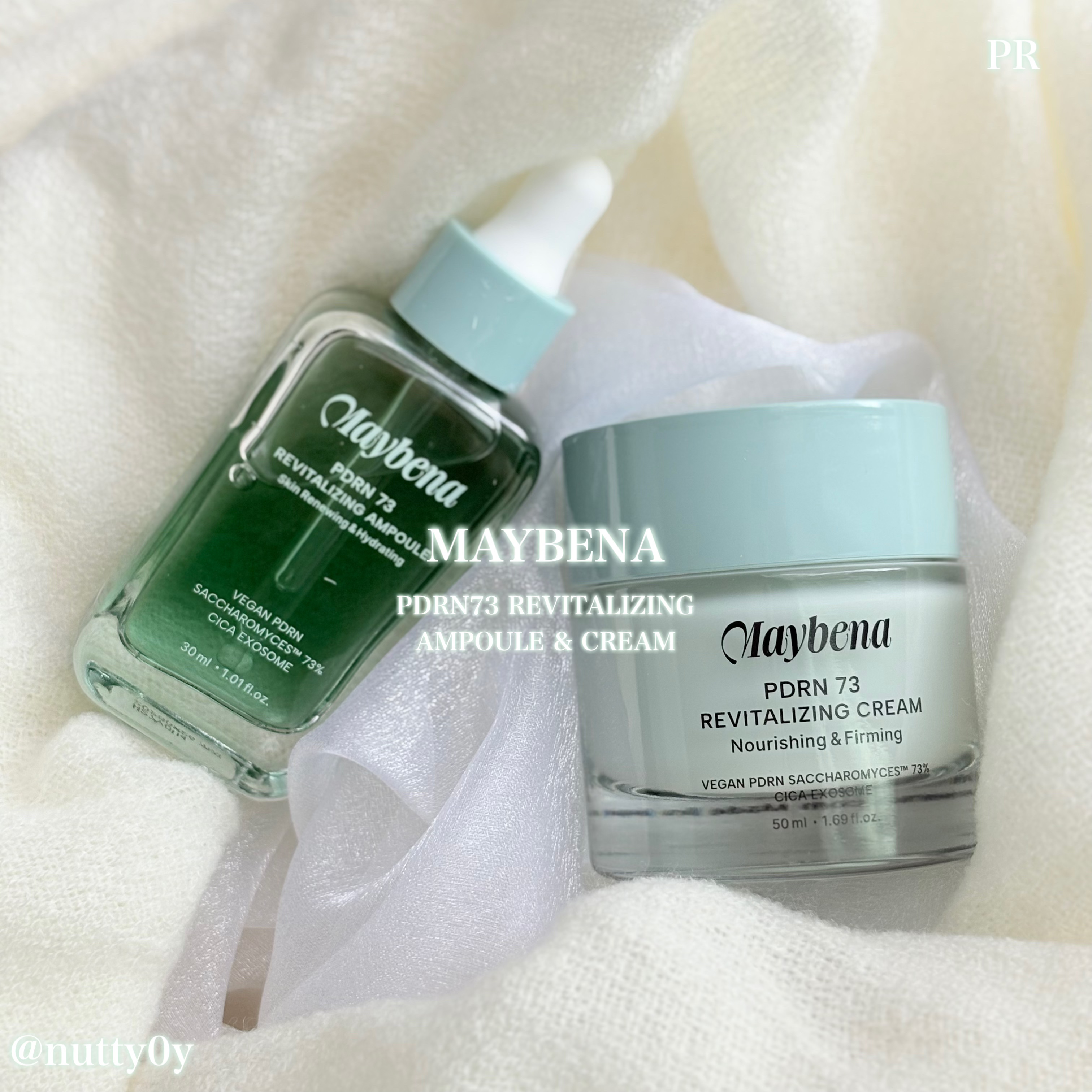 PDRN 73 リバイタライジング アンプル/MAYBENA/美容液を使ったクチコミ（1枚目）