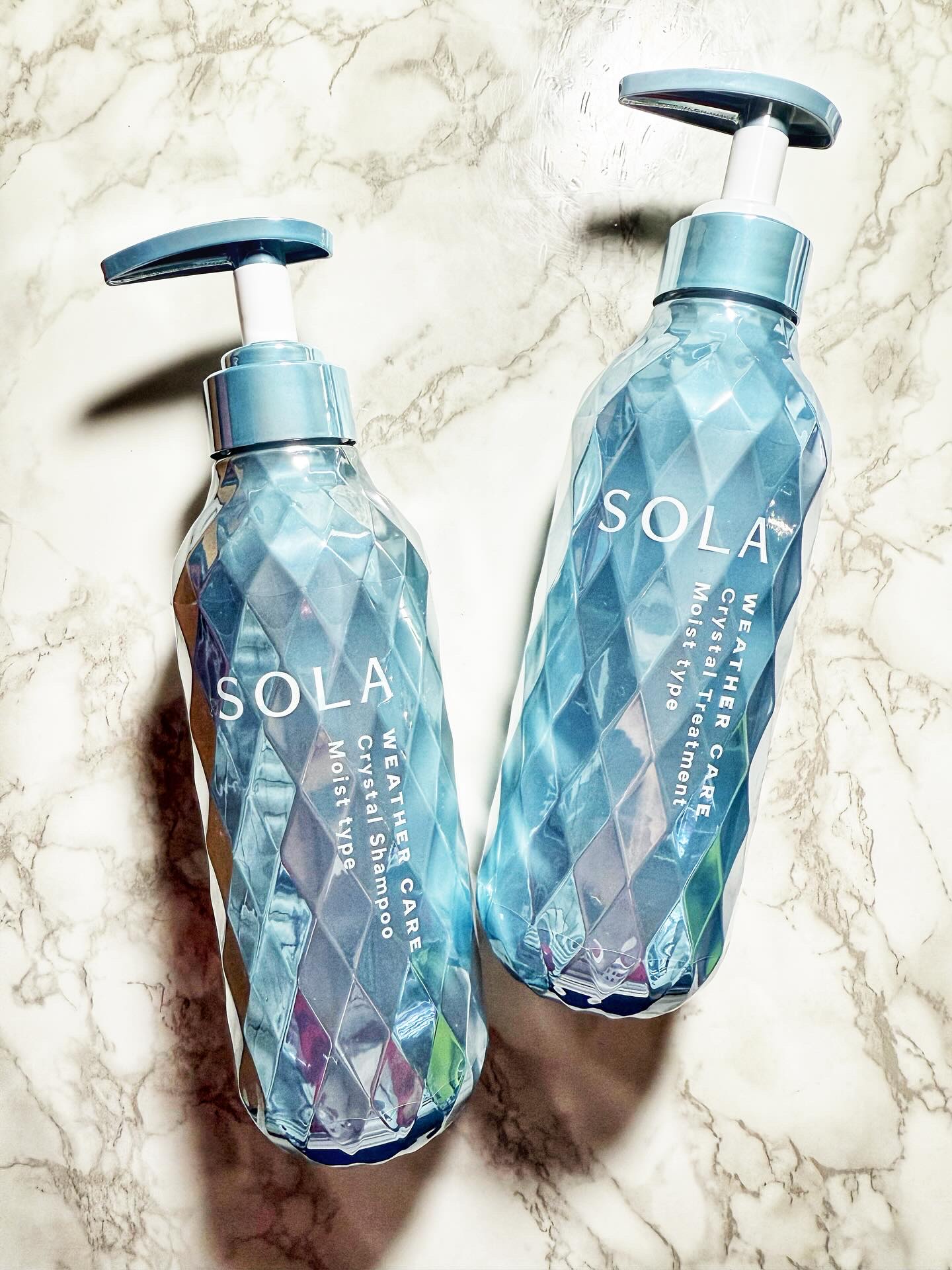 ソラ ウェザーケア クリスタル シャンプー/ヘアトリートメント モイストタイプ/SOLA WEATHER CARE/市販シャンプーを使ったクチコミ（1枚目）