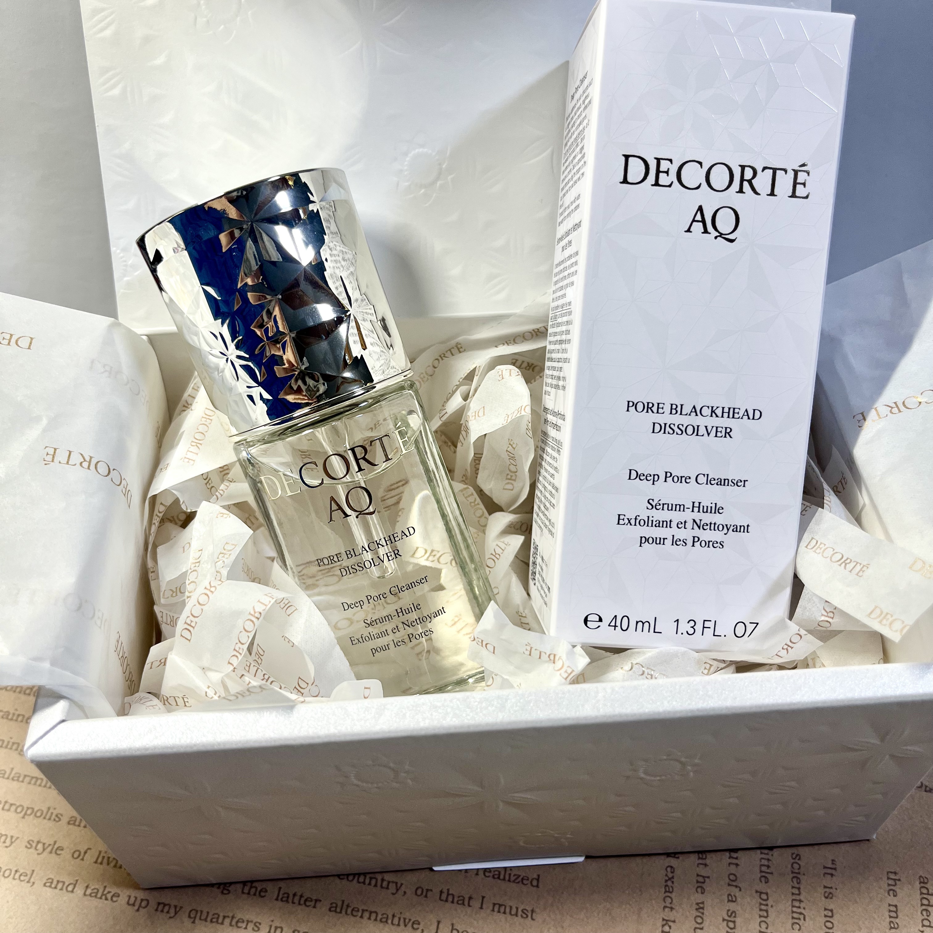 AQ 毛穴美容液オイル/DECORTÉ/フェイスオイルを使ったクチコミ（1枚目）