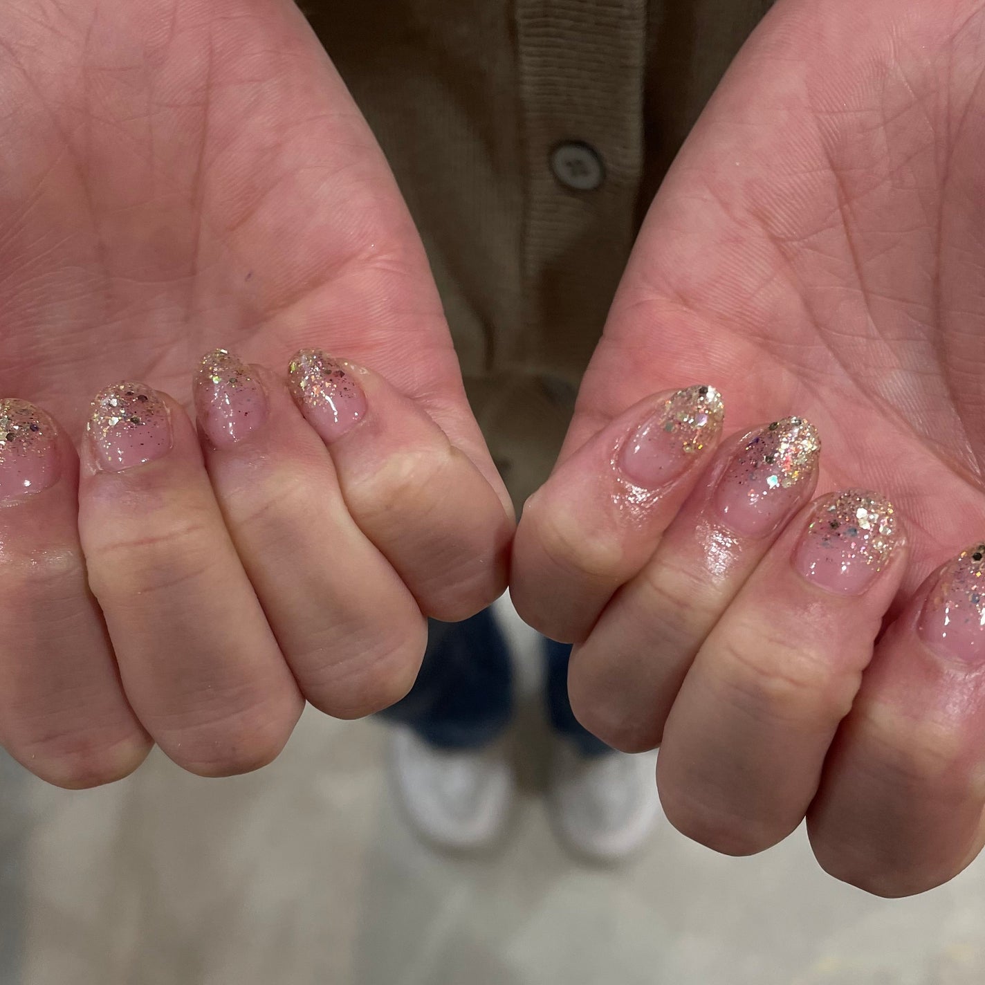 𐔌՞ . .՞ 𐦯 on LIPS 「✨️いいね、保存嬉しいです🎶#ネイル#ジェルネイル#垢抜け#ネ..」(1枚目)