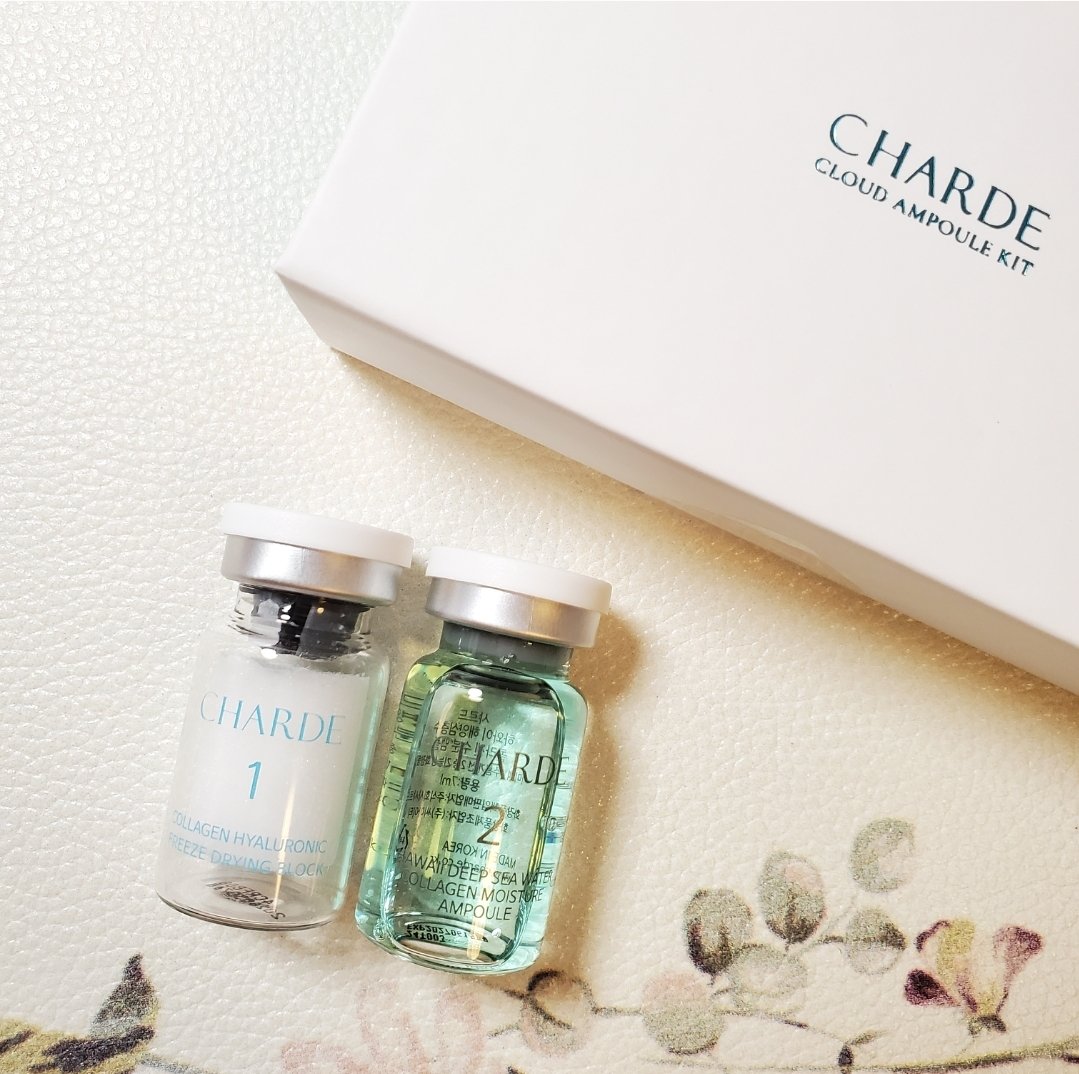 クラウドアンプル 1week キット/CHARDE/美容液を使ったクチコミ（1枚目）