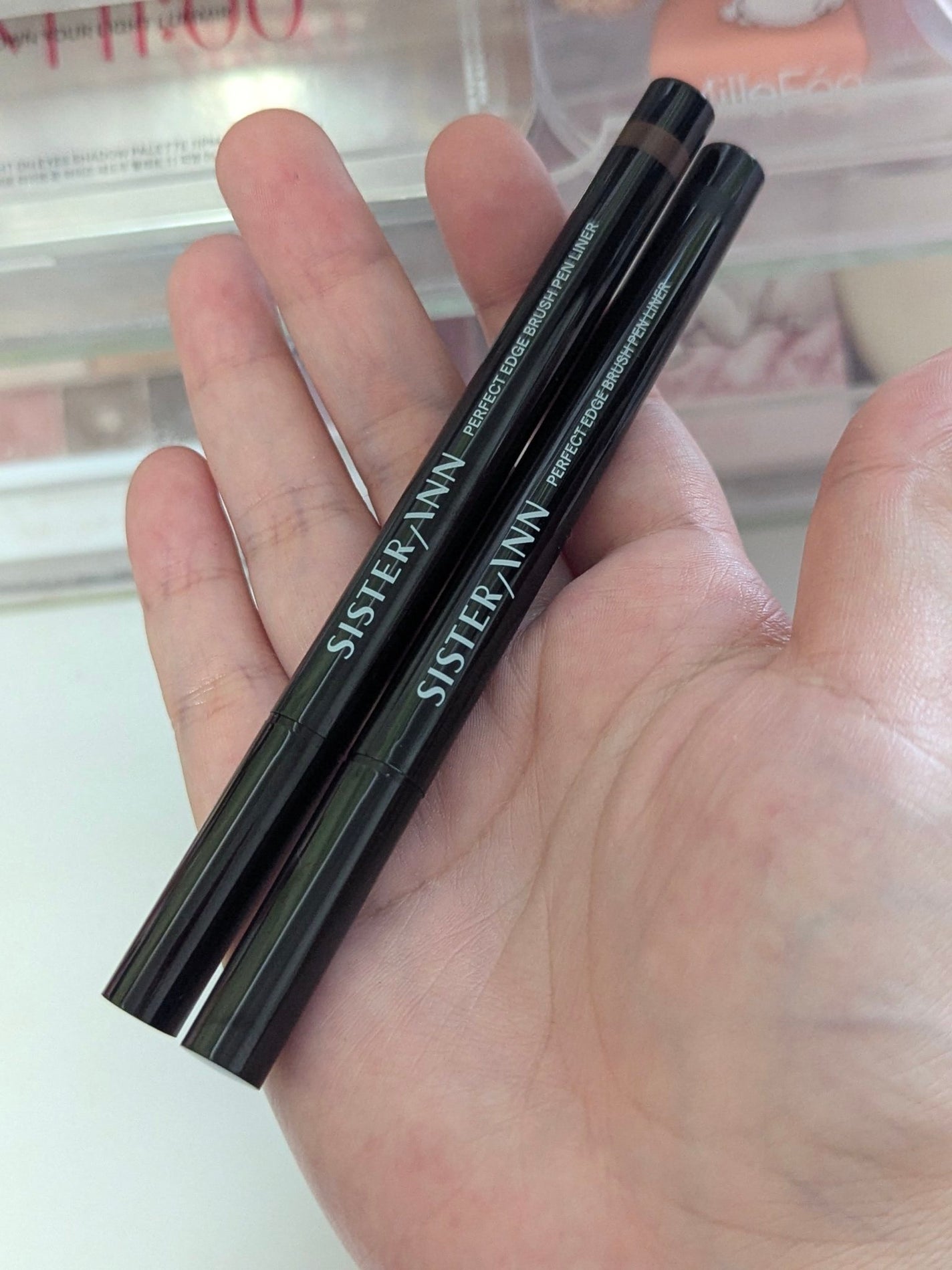 リキッドブラシペンアイライナー/SISTER ANN/リキッドアイライナーを使ったクチコミ(2枚目)