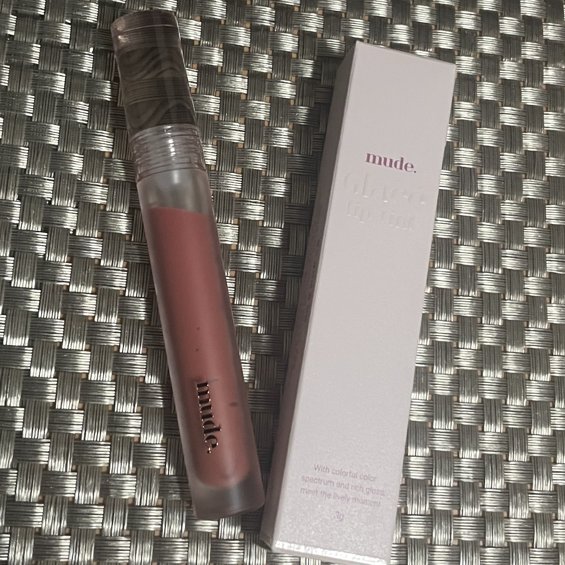 グラッセリップティント/mude./リップティントを使ったクチコミ（2枚目）