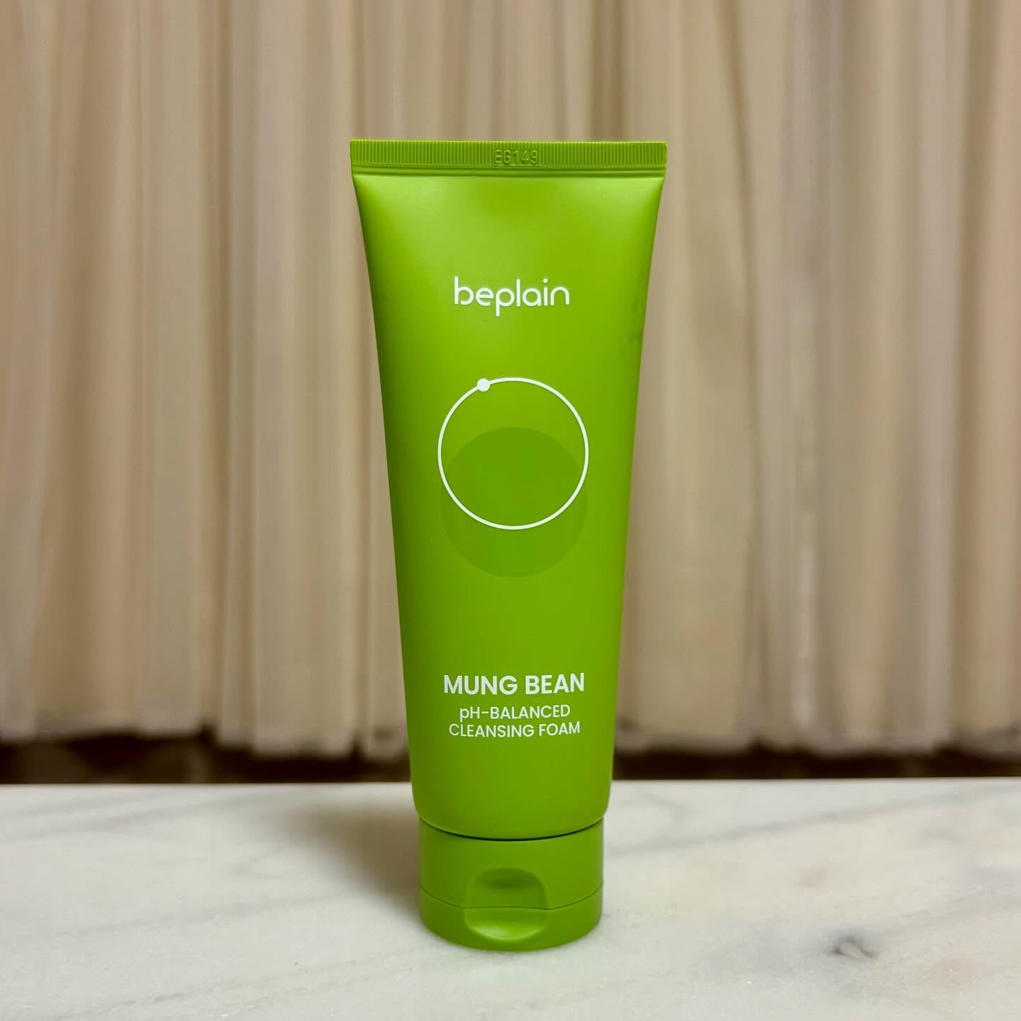 緑豆弱酸性洗顔フォーム/beplain/洗顔フォームを使ったクチコミ（1枚目）