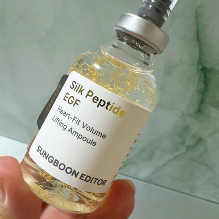 シルク ペプチド EGF ハートフィットボリューム リフティング アンプル/SUNGBOON EDITOR(成分エディター)/美容液を使ったクチコミ(7枚目)