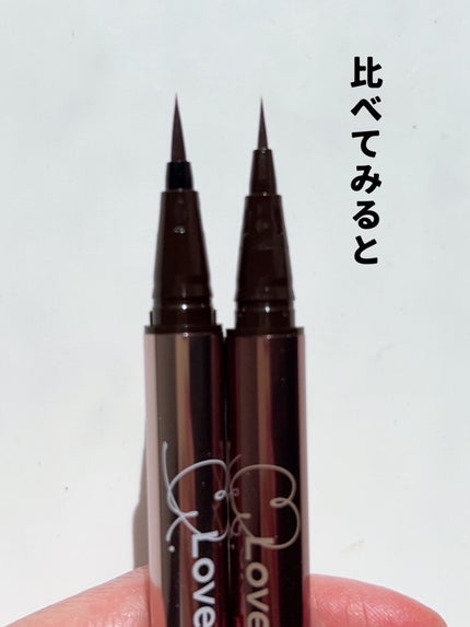 リキッドアイライナーR5/ラブ・ライナー/リキッドアイライナーを使ったクチコミ(4枚目)