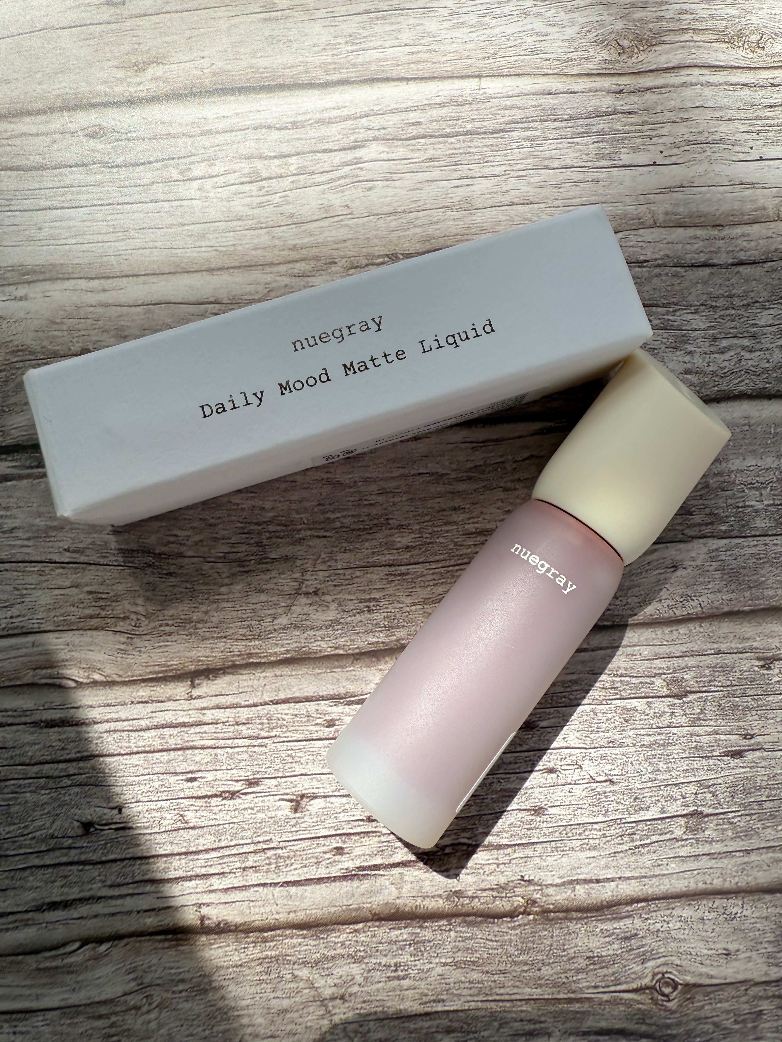 デイリームードマットリキッド #2ブランチ/nuegray/リップグロスを使ったクチコミ（1枚目）
