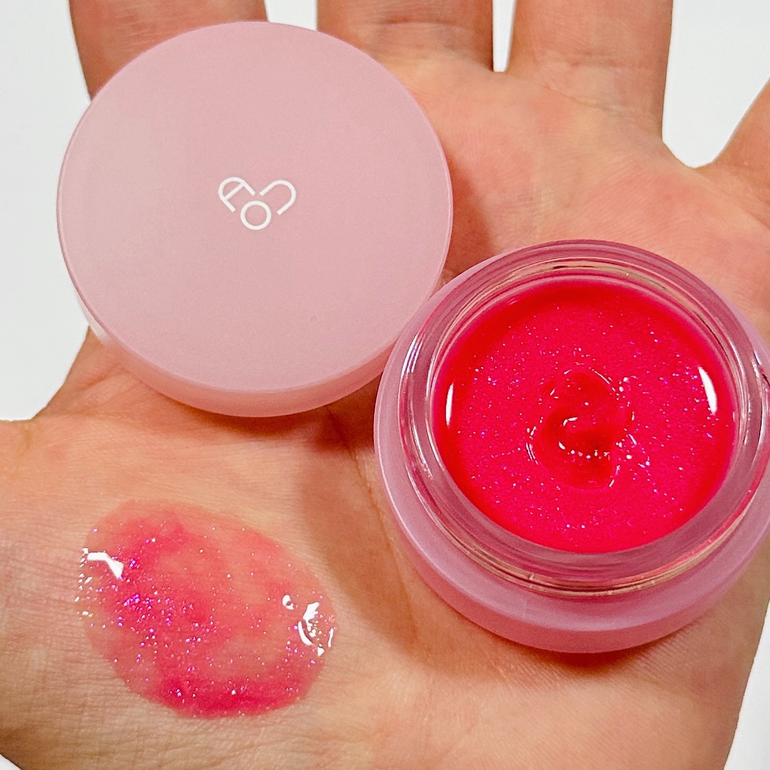 GLOWY TINT BALM/AOU/リップグロスを使ったクチコミ（2枚目）